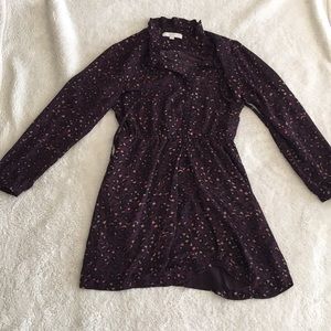 Loft cheetah print dress
